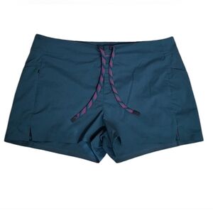 Women's Title Nine INCREDIBOARDIE Board Shorts 2.5" SZ 12 600904 Pockets